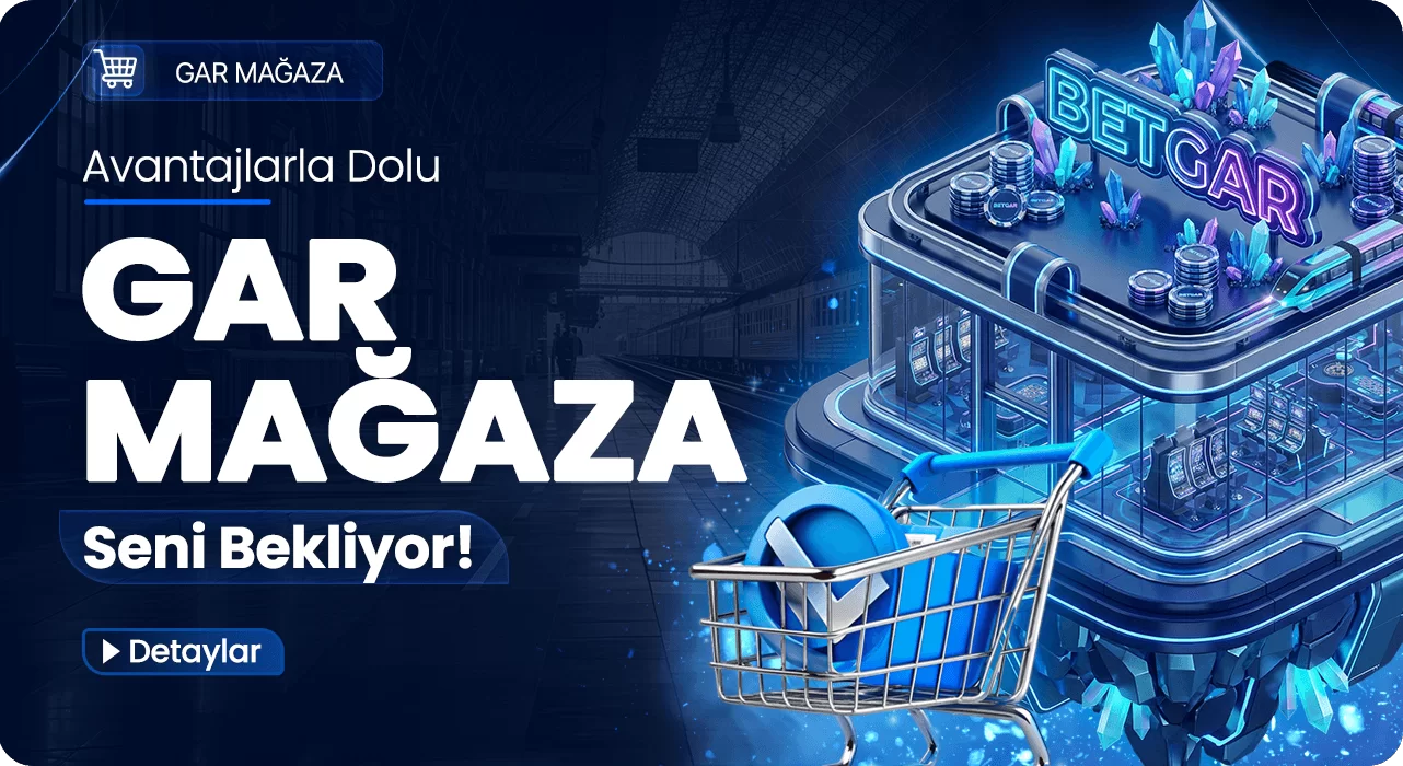 Betgar Gar Mağaza kampanyasını tanıtan promosyon bannerı
