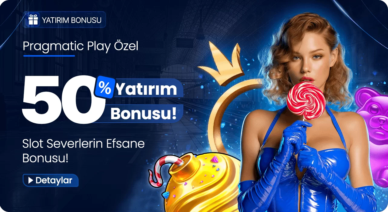 Betgar Pragmatic Play özel %50 yatırım bonusu promosyon bannerı