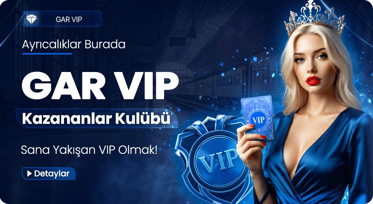Betgar GAR VIP programını tanıtan promosyon bannerı